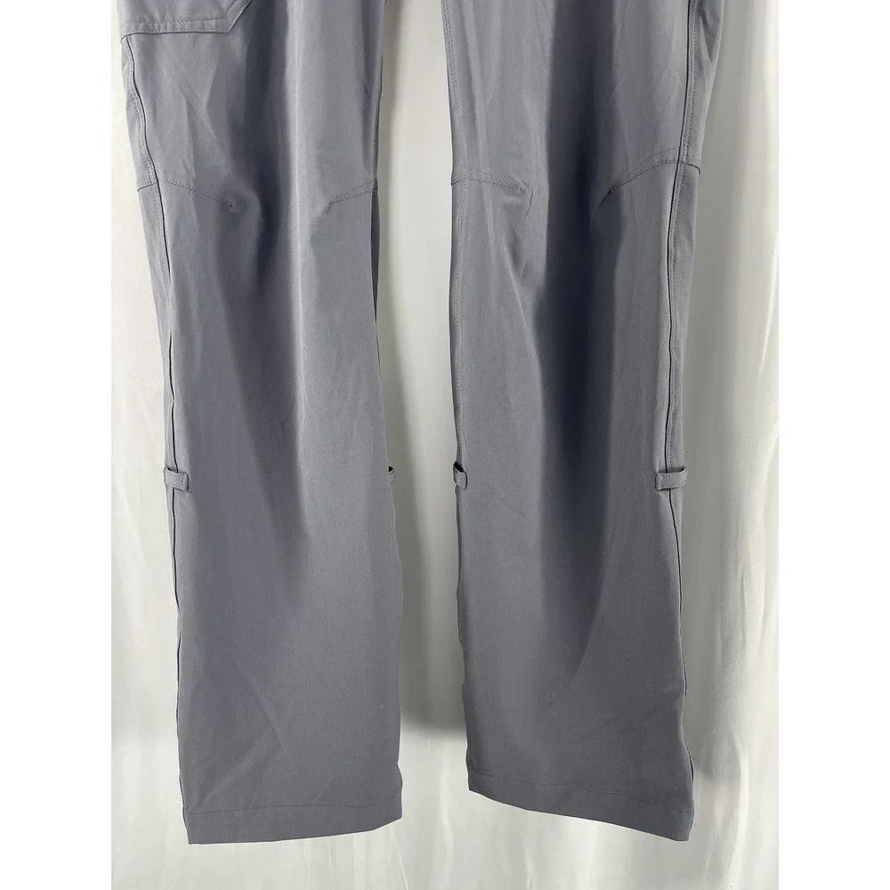 Rei Co-op  Kartoni Women's Roll Up Pants Grey Size 4 Hiking Outdoor SPF